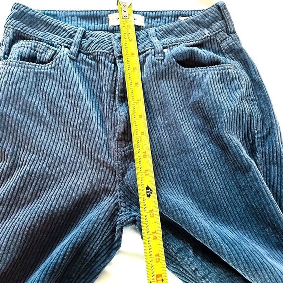 PacSun Dusty Blue Corduroy Mom Jeans 26/8 - Picture 11 of 14